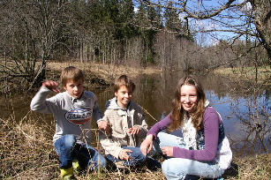 Joris, Thijs en Julia